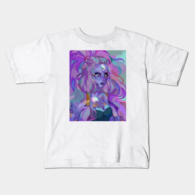 Opal Steven Universe Kids T-Shirt by Kaliuyn__